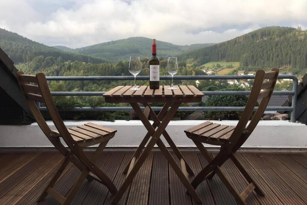 Zeit Fuer Dich Am Bergelchen, Winterberg Appartement Buitenkant foto